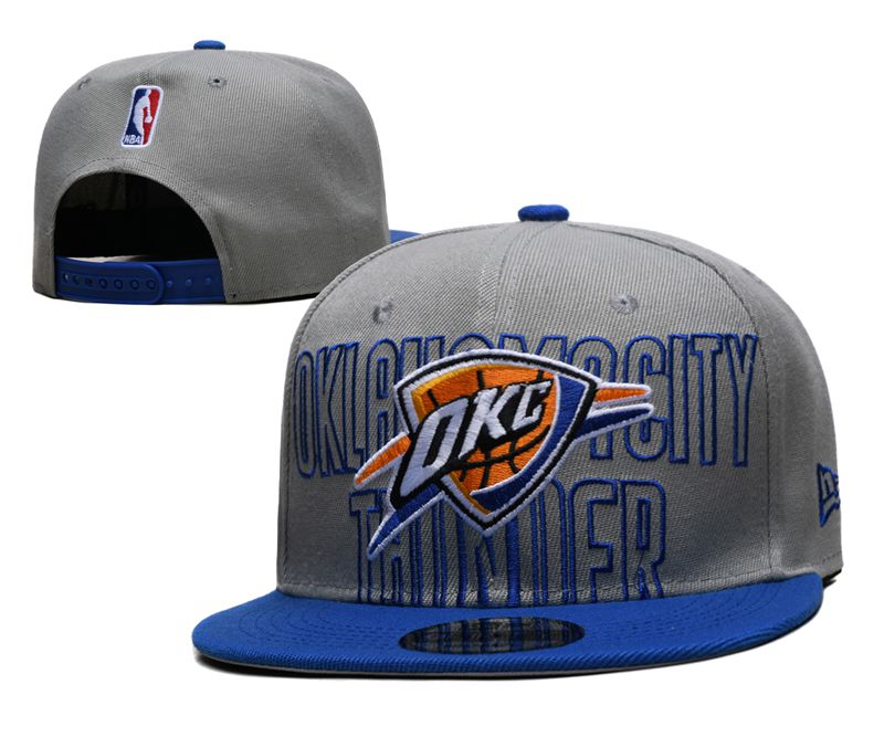 2023 NBA Oklahoma City Thunder Hat TX 20230906->nba hats->Sports Caps